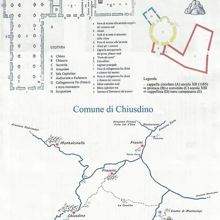 La Palazzina 3* Chiusdino